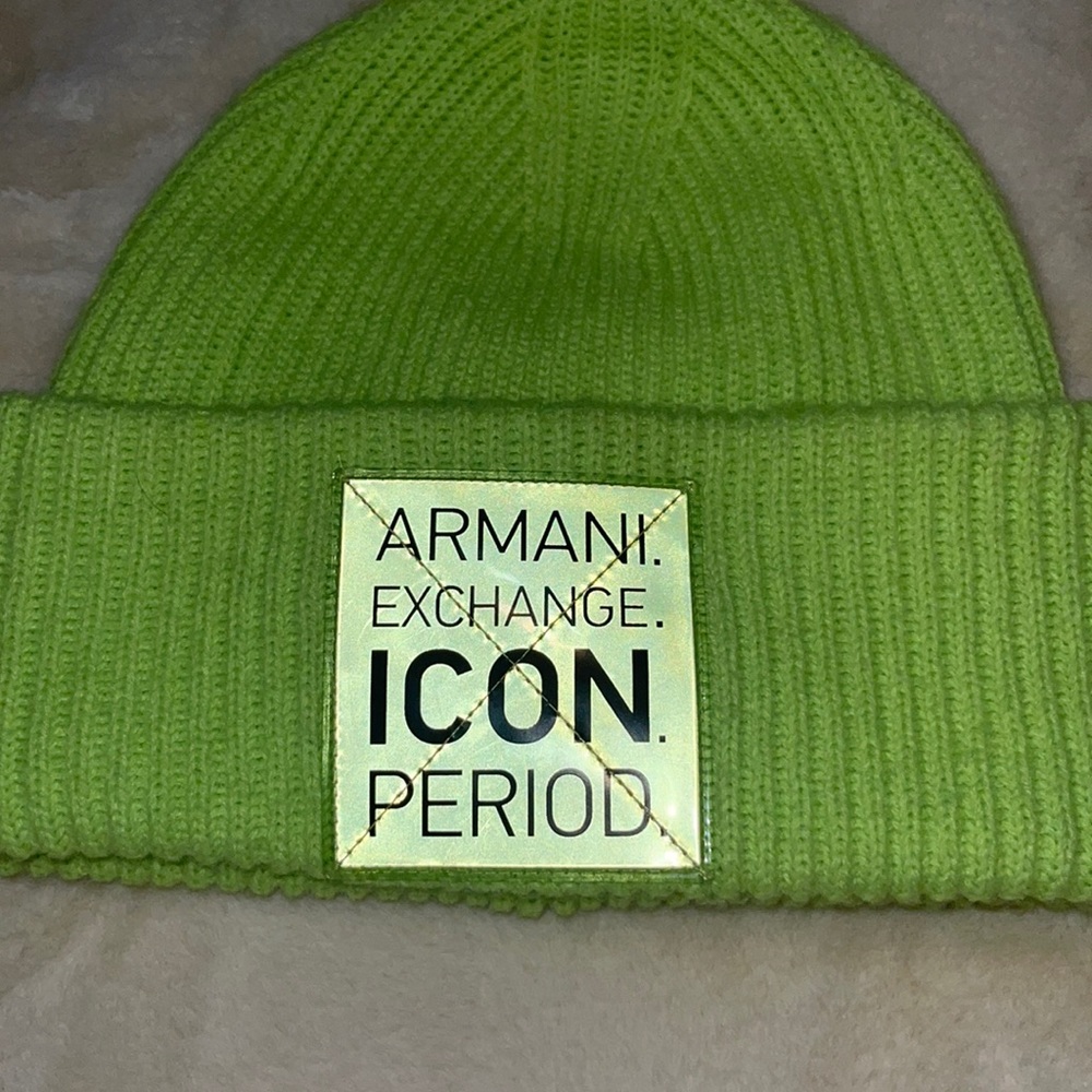 Armani exchange  hat is very beautiful. I use it two times.